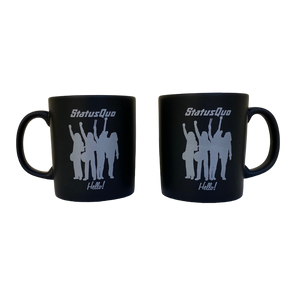 Hello! Black Mug