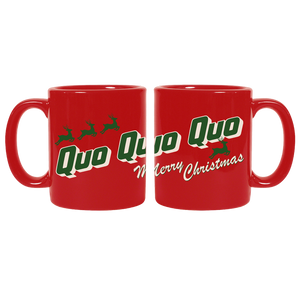 Quo Quo Quo Merry Christmas Mug