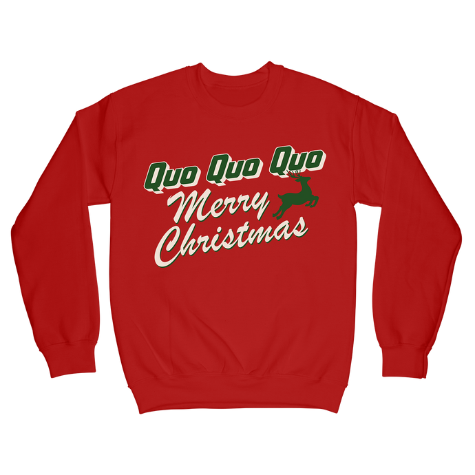 Quo Quo Quo Merry Christmas Sweatshirt