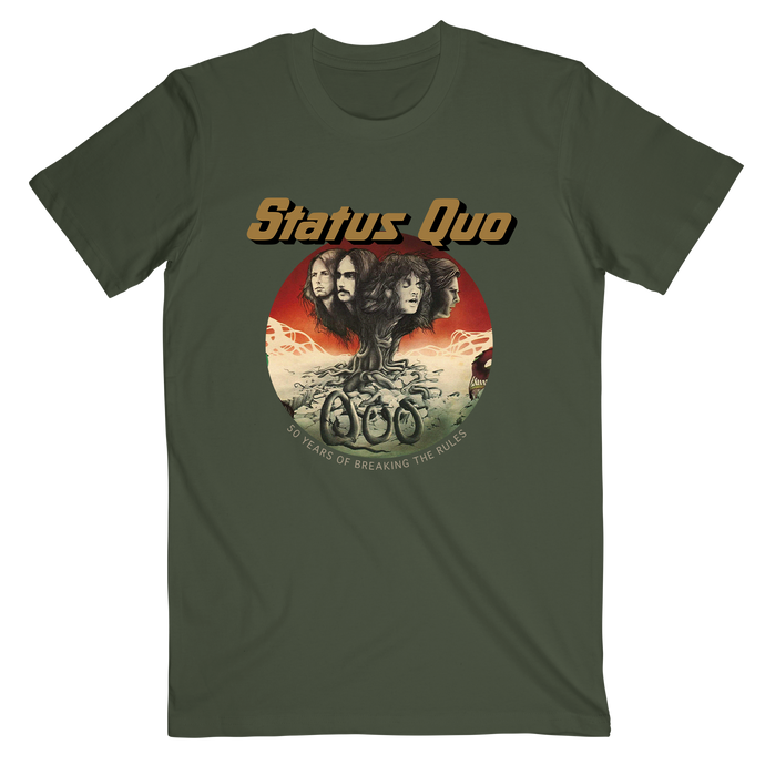 'Quo' Green Tee