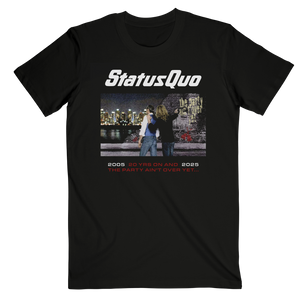 The Party Aint Over Black Tour Tee