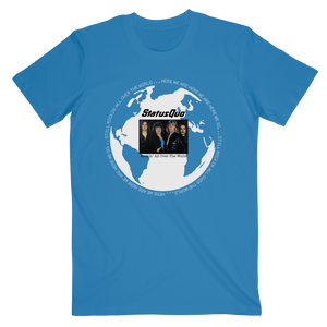 Rockin' All Over The World Blue Tee