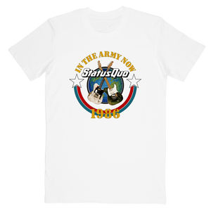 In The Army Now White Tee