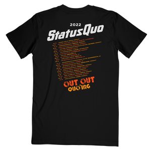 Out Out Quo'ing Photo Dateback Tee